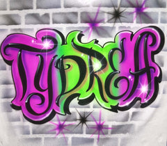 Graffiti-brick-wall-airbrush Shirt